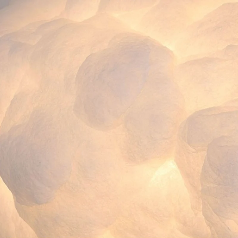 Pendant Light Nordic Unique Cotton Cloud, White