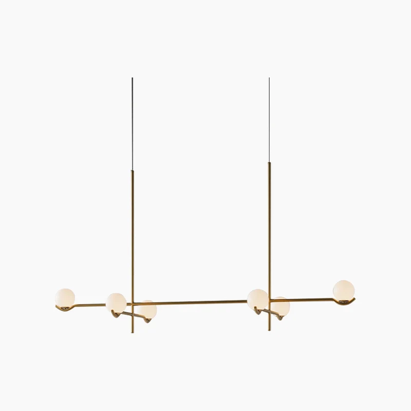 Chandelier Pendant Light Minimalist Elegant Multi Bulb Glass Ball