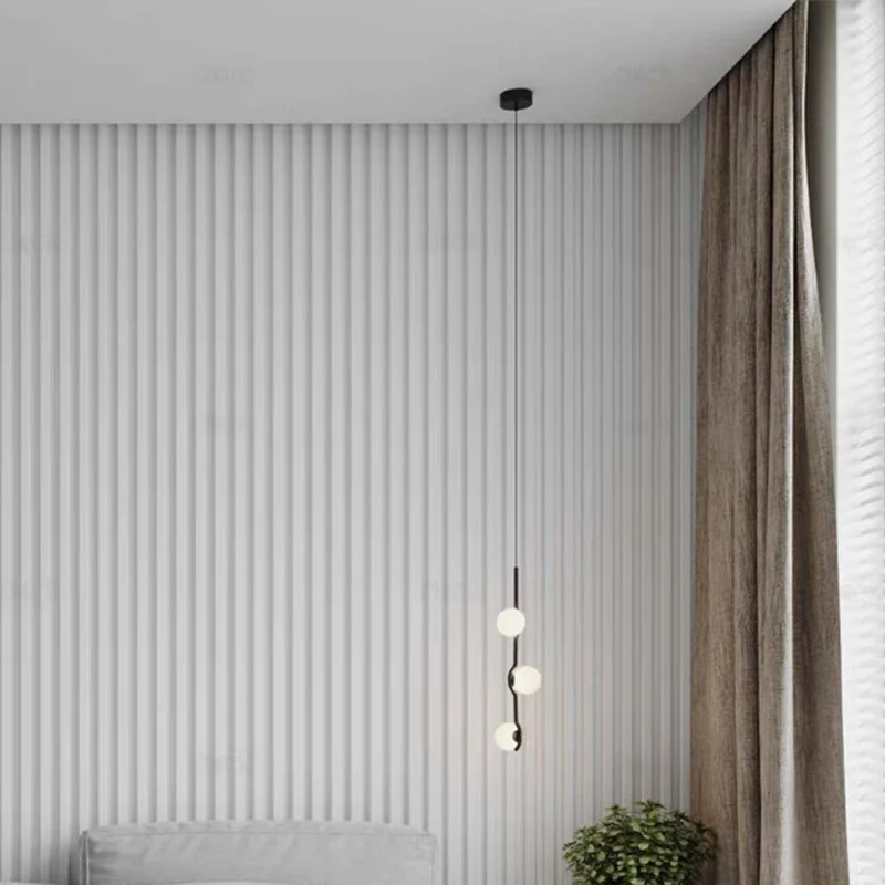 Chandelier Pendant Light Minimalist Elegant Multi Bulb Glass Ball