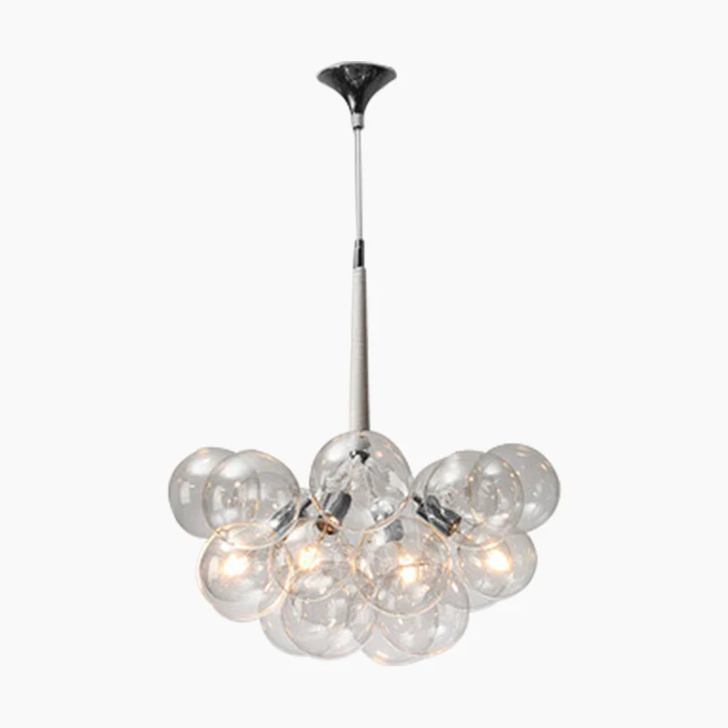 Chandelier Ceiling Light Glass Bubbles Cluster