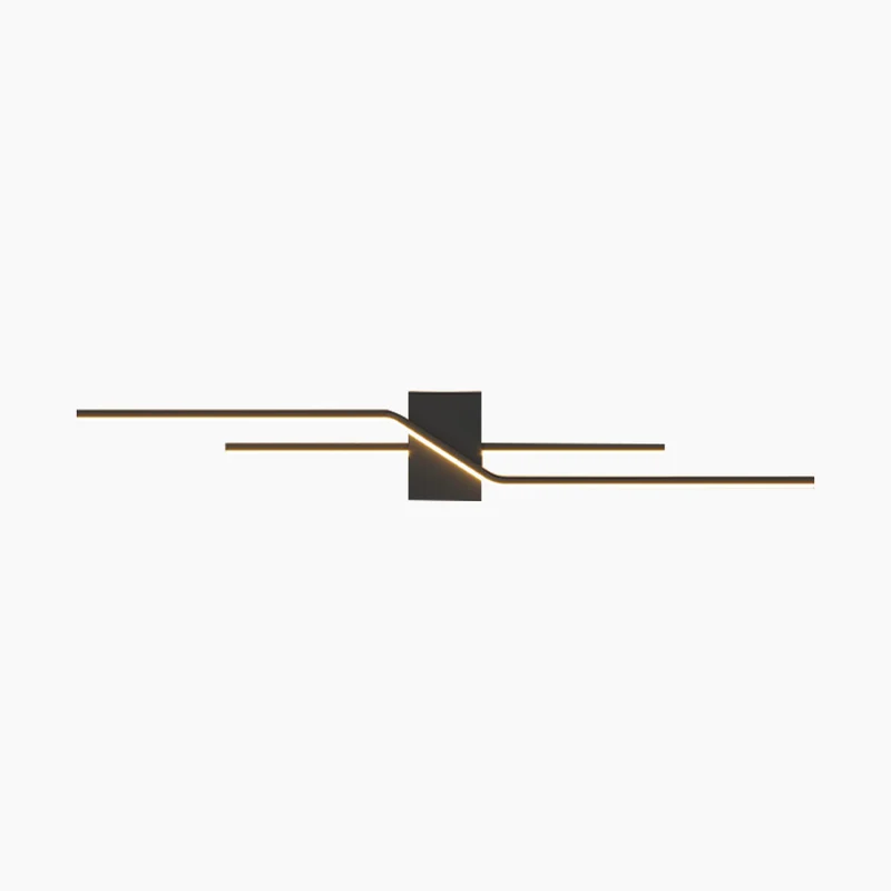 Wall Sconce Light Minimalist Geometric Decorative Metal Linear LED
