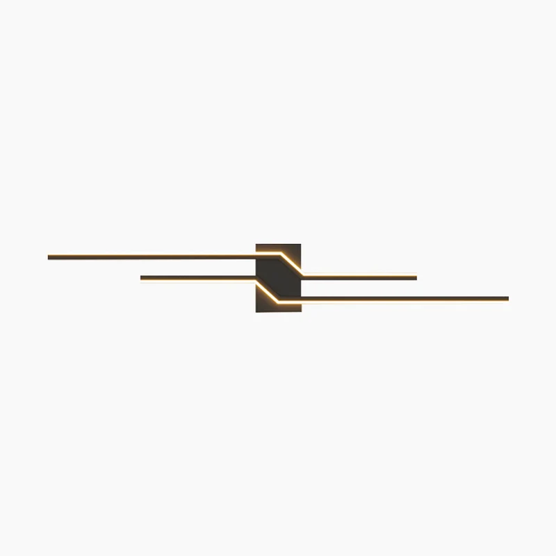 Wall Sconce Light Minimalist Geometric Decorative Metal Linear LED