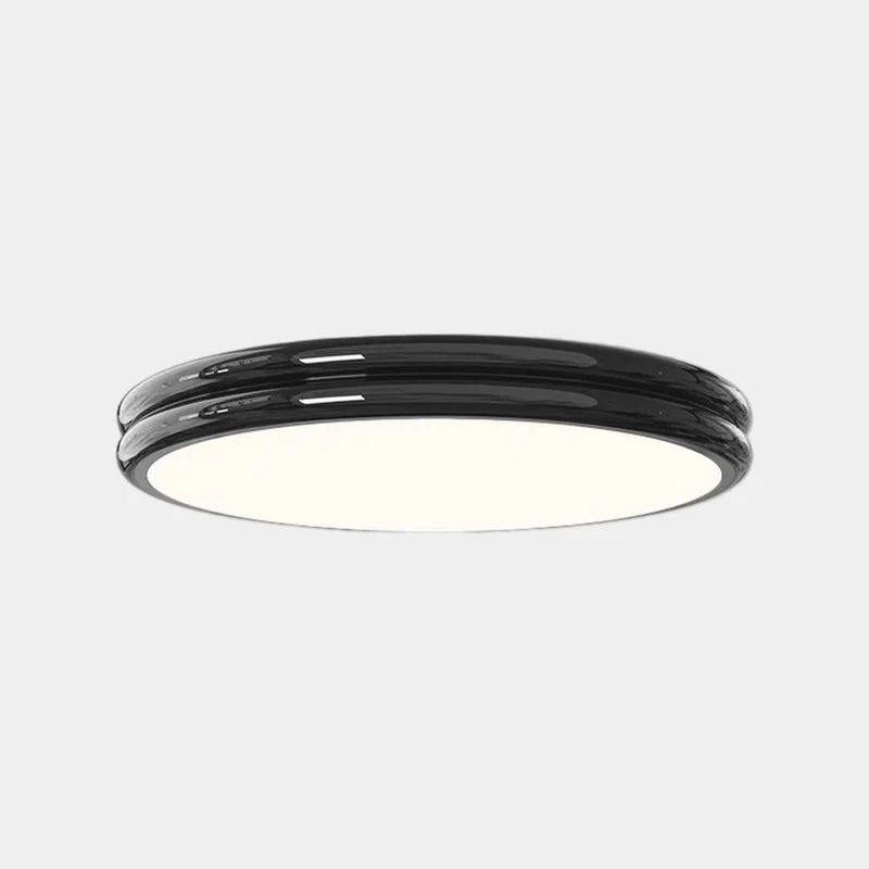 Ceiling Light Flush Mount Modern Minimalist Round LED Full Spectrum, 2 Colors