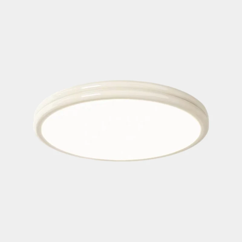 Ceiling Light Flush Mount Modern Minimalist Round LED Full Spectrum, 2 Colors