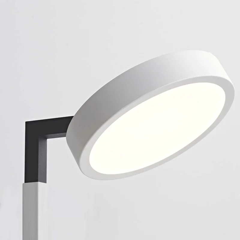 Floor Lamp Dimmable Adjustable LED Minimalist, White