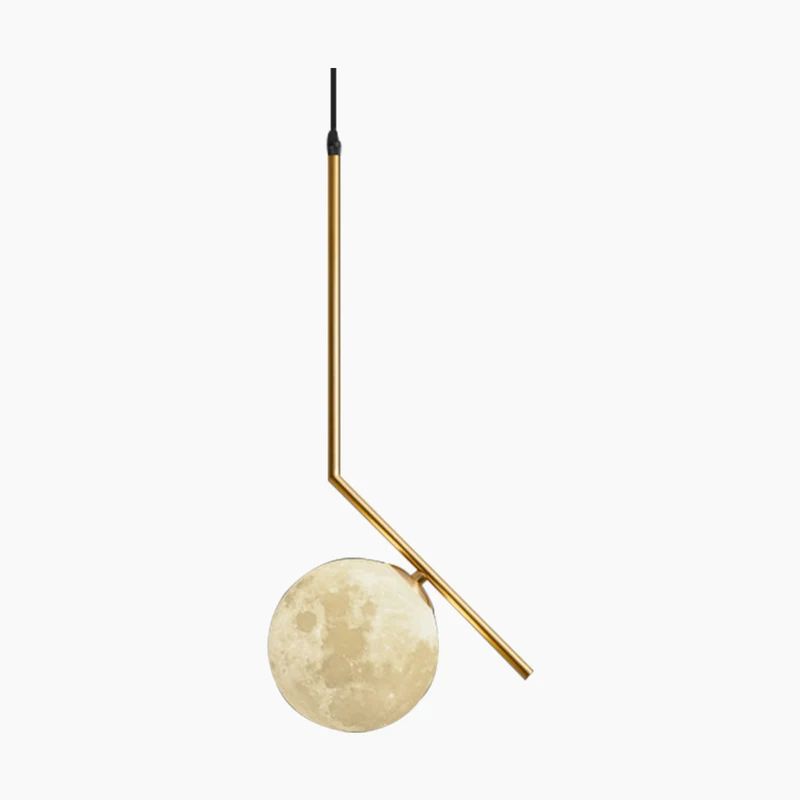 Pendant Light Nordic Minimalist Hanging Moon Globe