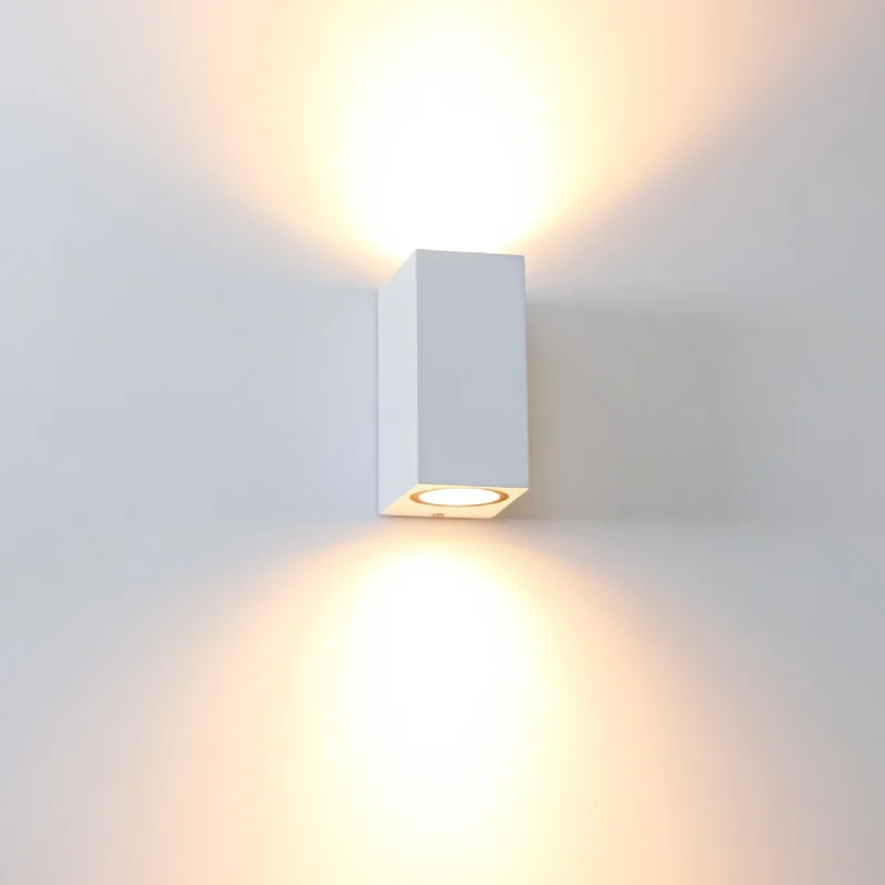LED-Außenstrahler | San Francisco | IP44 | 2x GU10 | Weiß