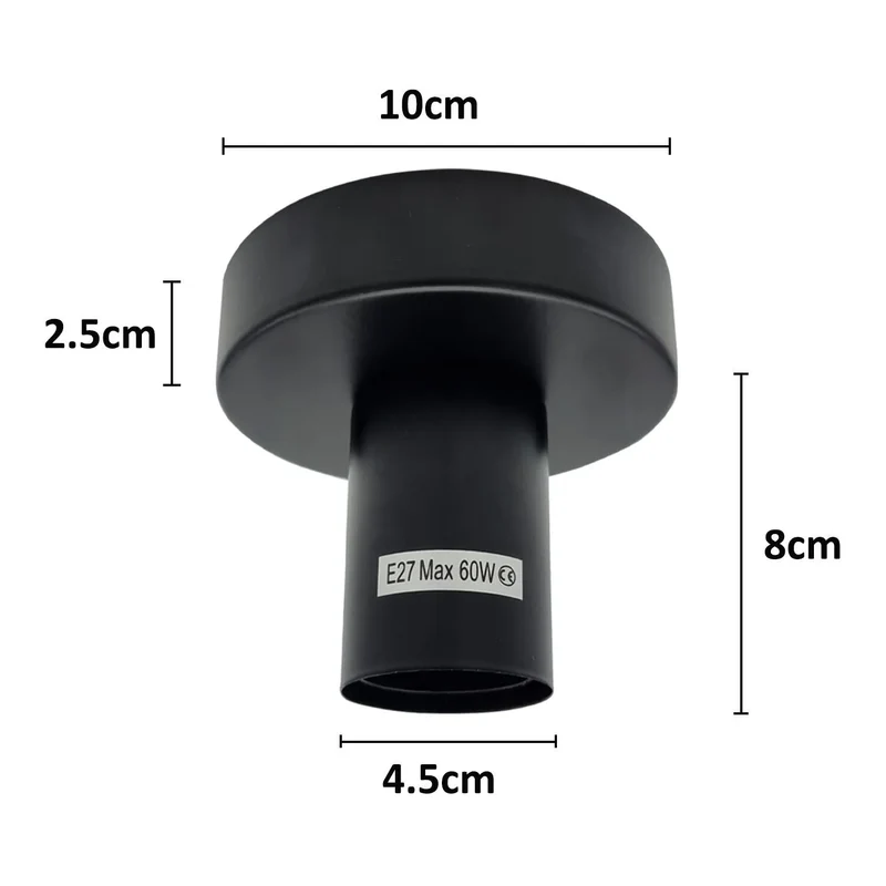 LEDSone flache Deckenleuchte Flur IP20 Deckenmontage E27 ~3336
