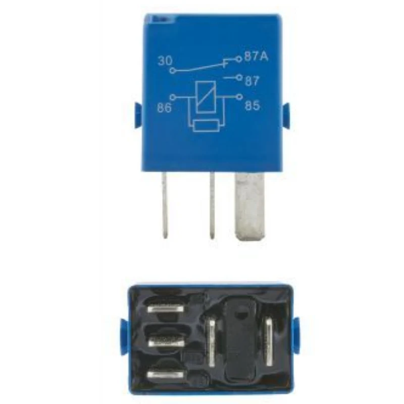 Hella 12V 5-poliges Umschalt-Mikrorelais mit Widerstand / 35A