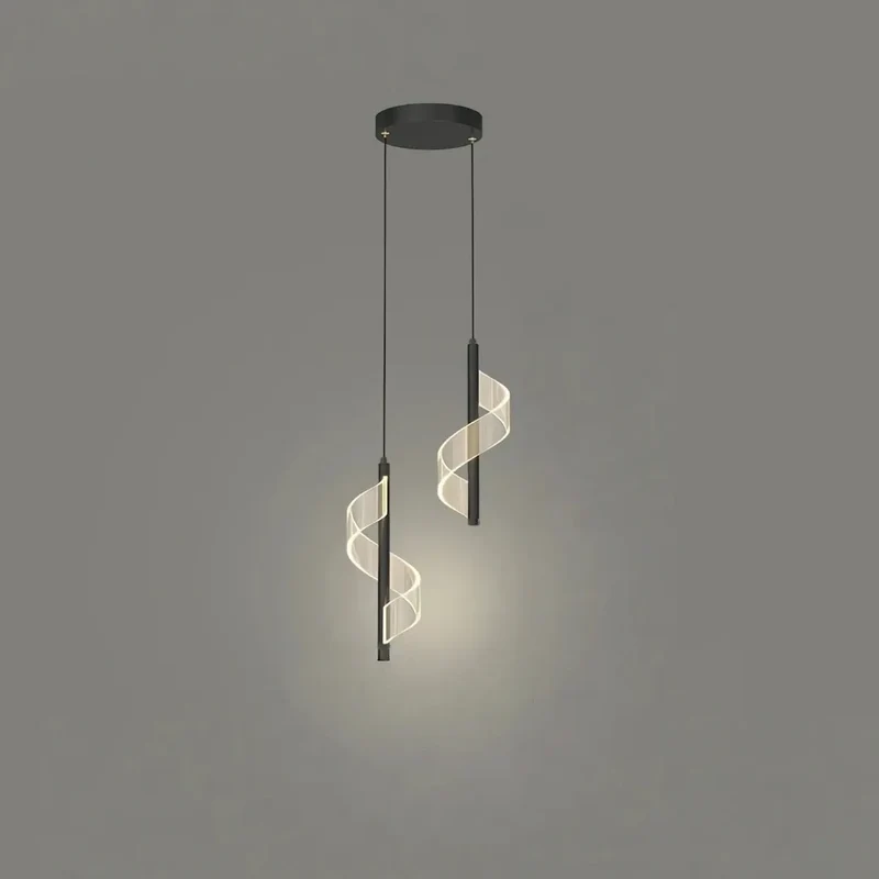 Kleine LED Design-Pendelleuchte für Schlafzimmer