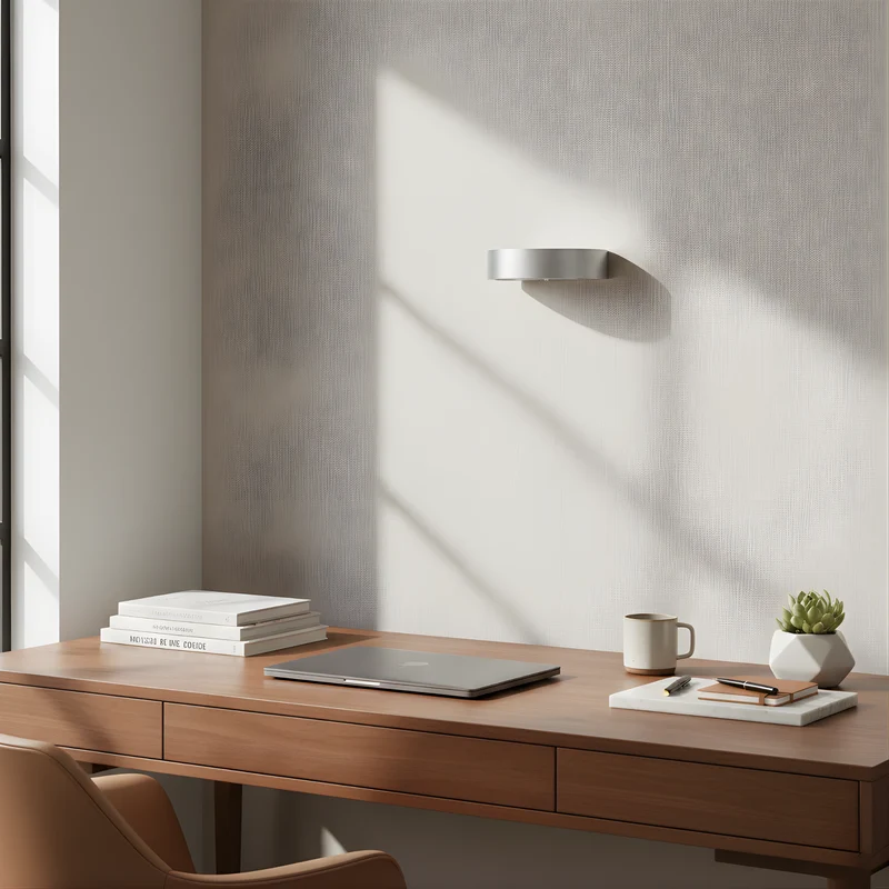 LED-Wandleuchte aus Aluminium im minimalistischen Design – Kyrolys