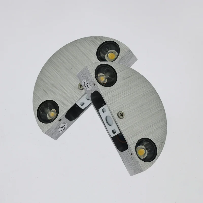 LED-Wandleuchte aus Aluminium im minimalistischen Design – Kyrolys