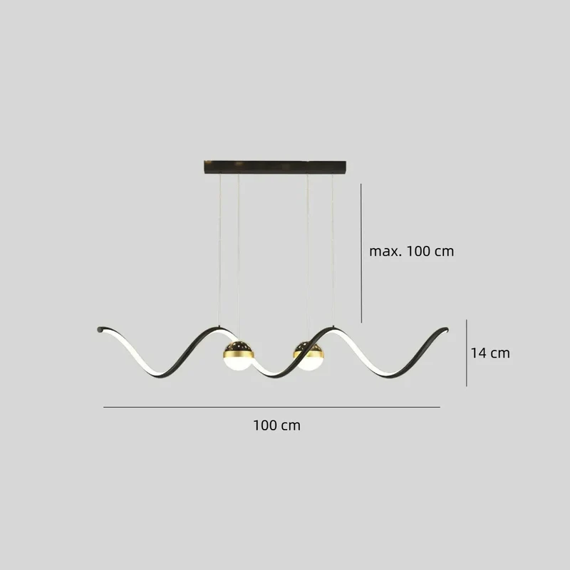 Moderne Pendelleuchte für das Esszimmer im Stern-Design