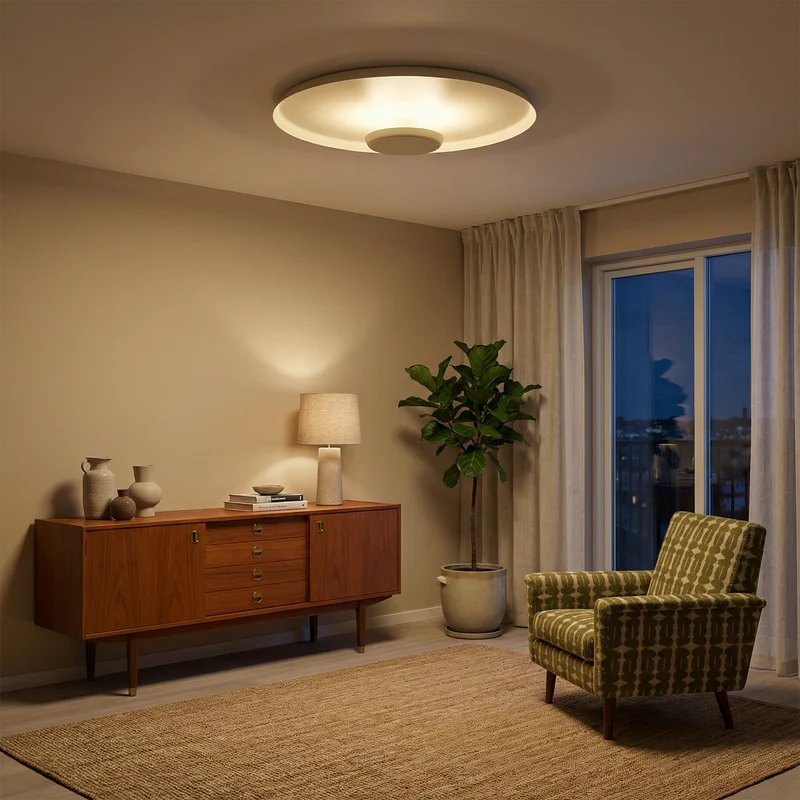 Minimalistische Deckenleuchte für Schlafzimmer und Flur – Macarille