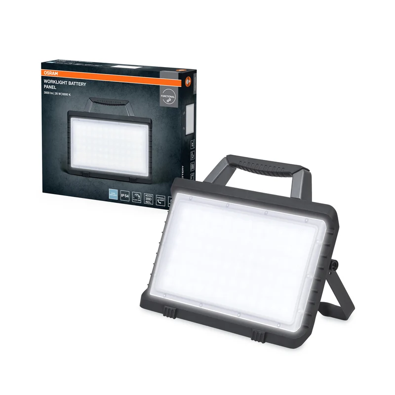 OSRAM WORKLIGHTS VALUE BATTERY, USB, Baustrahler 26W, 3000lm, 6500K