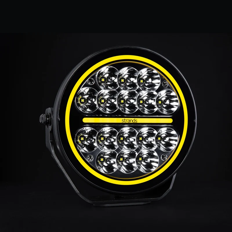 Strands Siberia Night Ranger XP Fahrlicht mit gelbem und weißem Positionslicht / 7"