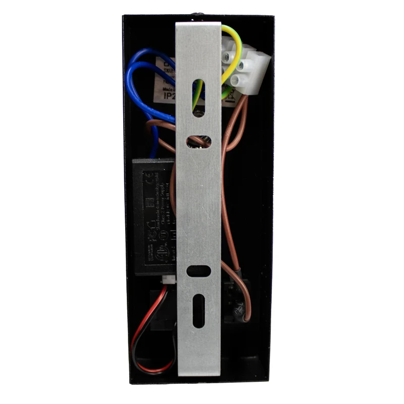 LED Wandleuchte - Nachttischlampe mit USB+C Anschluss und Schalter | Schwarz | 2W | 140 Lumen | Nicht dimmbar
