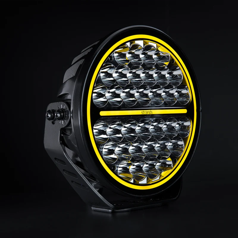 Strands Siberia Night Ranger XP Fahrlicht mit gelbem/weißem Positionslicht / 9"