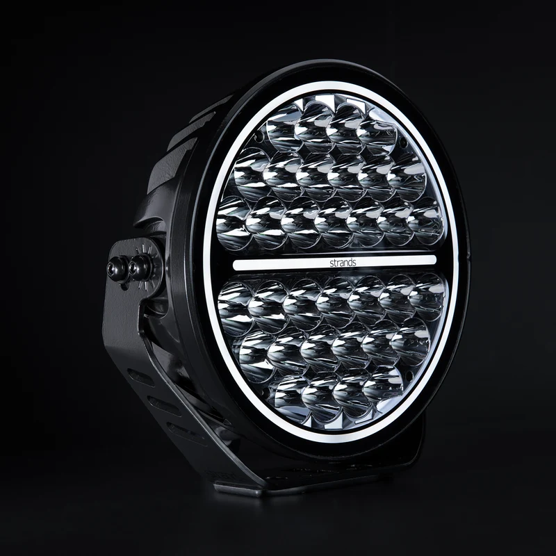 Strands Siberia Night Ranger XP Fahrlicht mit gelbem/weißem Positionslicht / 9"