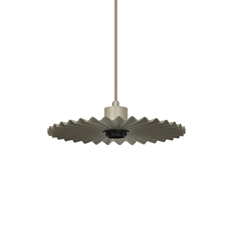 OSRAM DECOR Plisse Pendant Pendelleuchte E27 Beige