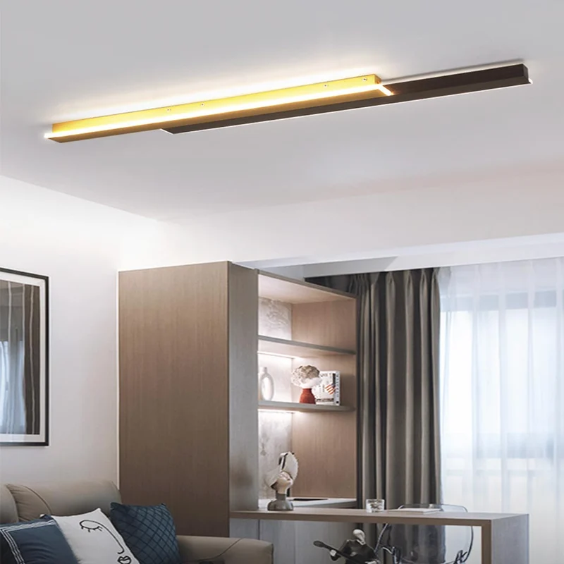 Wall Lamp 2 Light Bar Nordic Modern Linear LED, 4 Colors