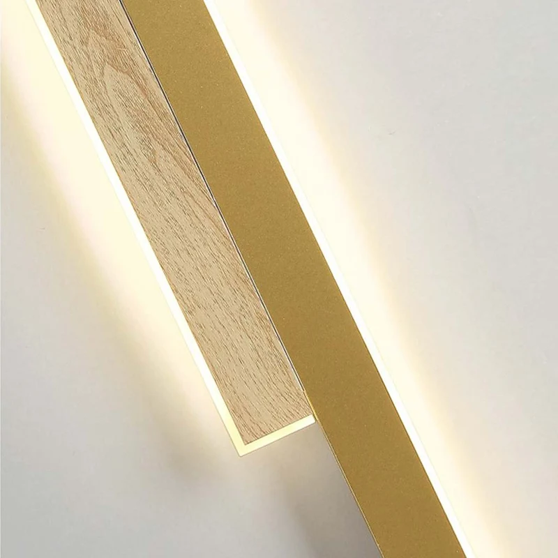 Wall Lamp 2 Light Bar Nordic Modern Linear LED, 4 Colors