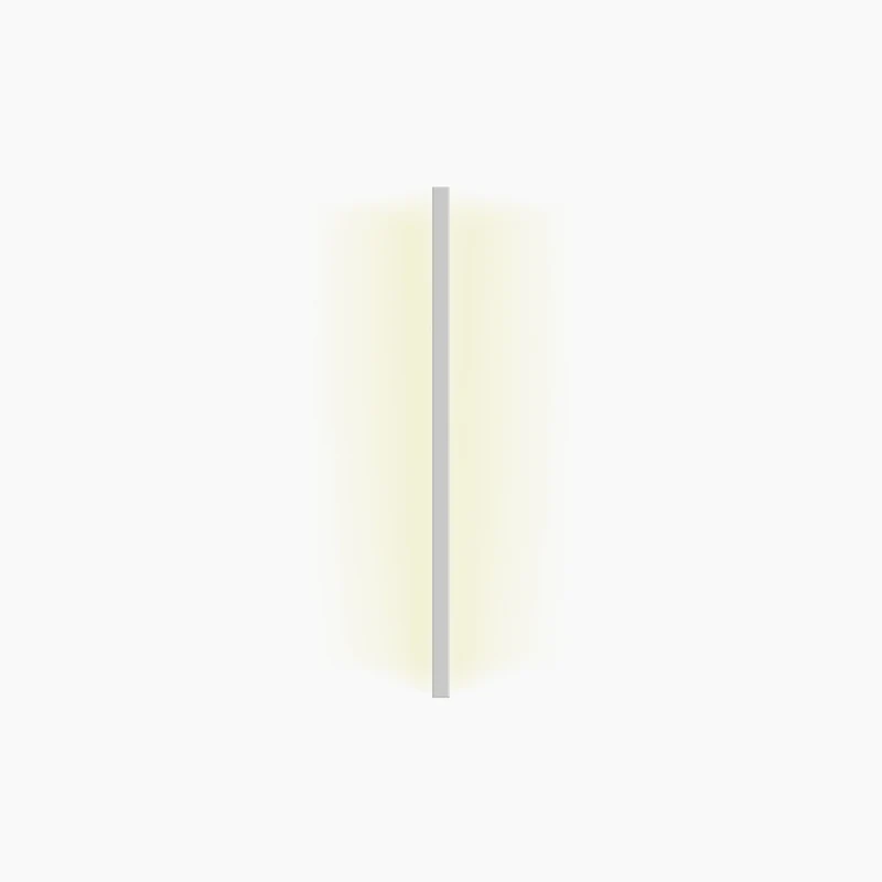 Wall Lamp Light Bar Minimalist Aluminum Linear LED, Black/White