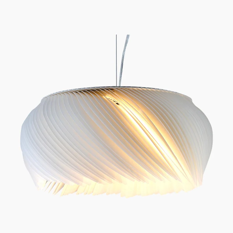 Pendant Chandelier Light Elegant Nordic Acrylic, White