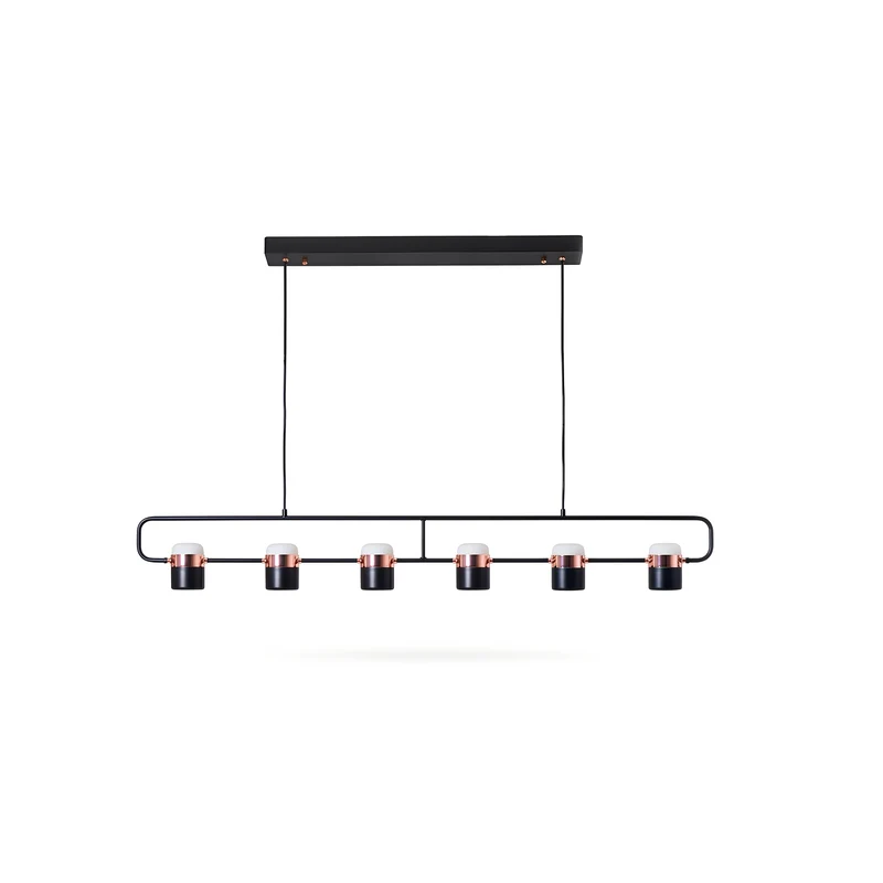 Lineare Multispot-Pendelleuchte – Juriane