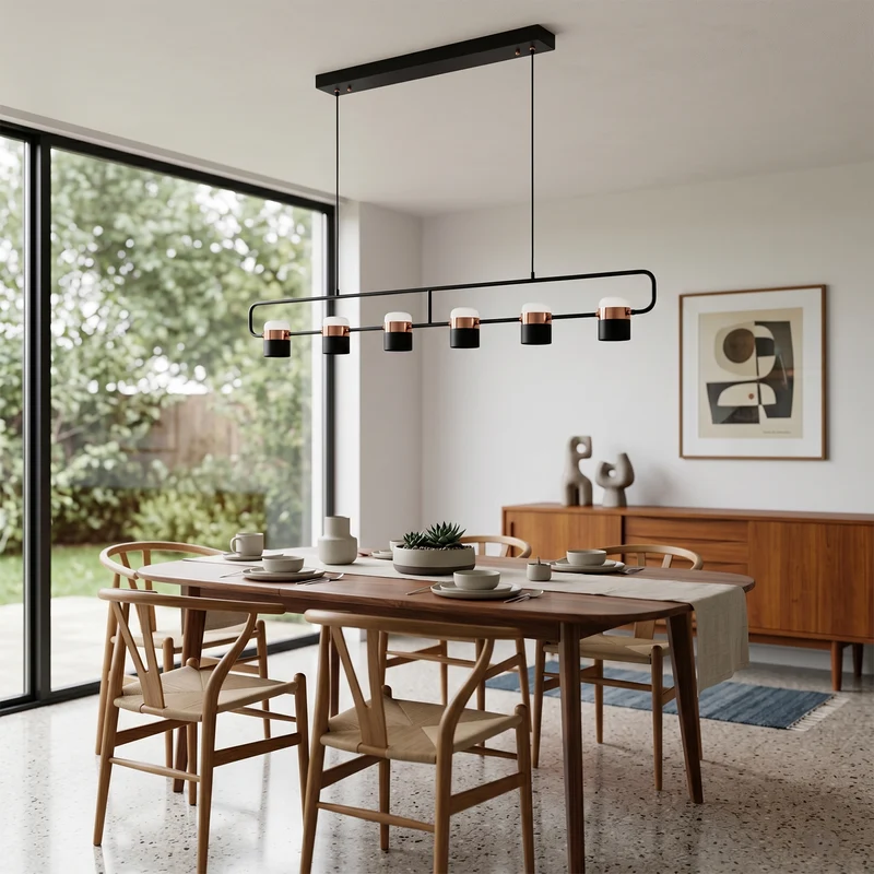 Lineare Multispot-Pendelleuchte – Juriane
