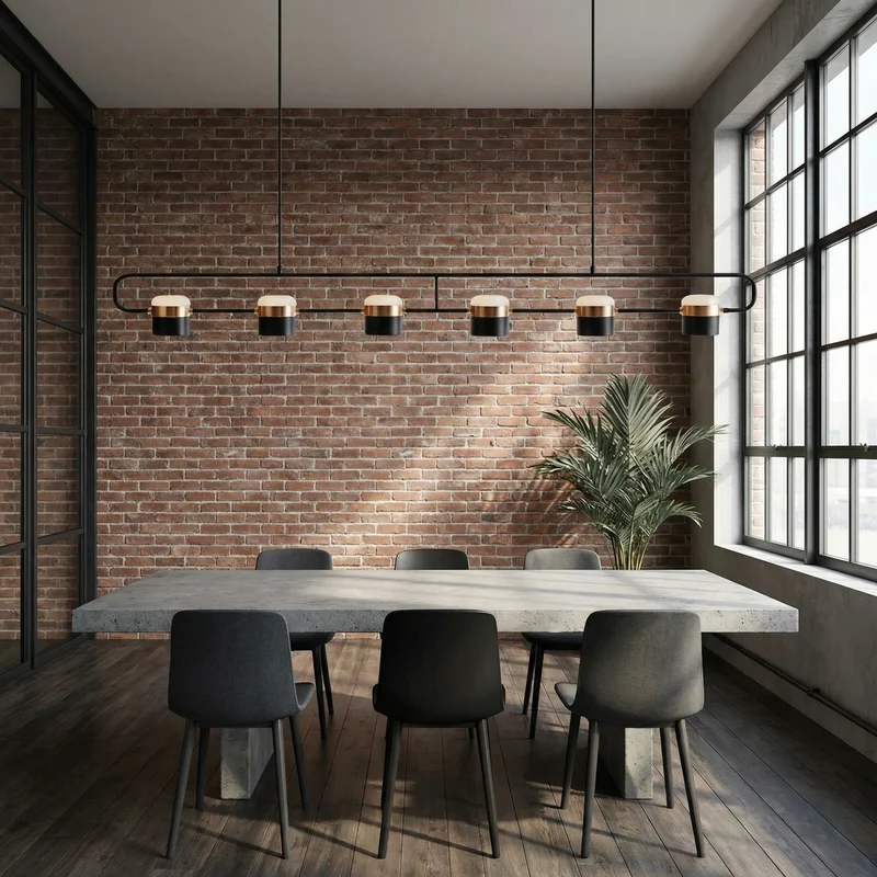 Lineare Multispot-Pendelleuchte – Juriane