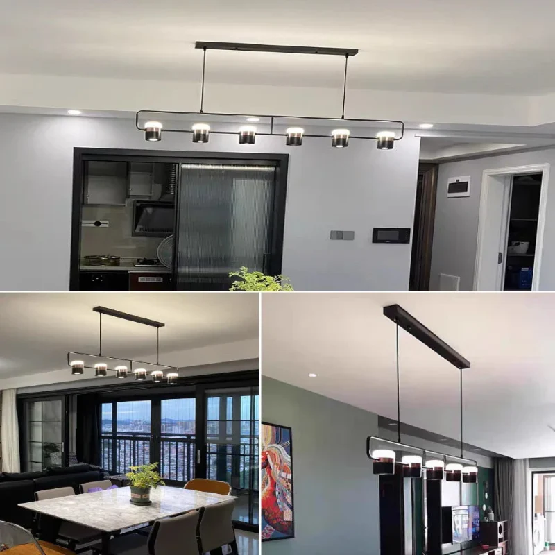 Lineare Multispot-Pendelleuchte – Juriane