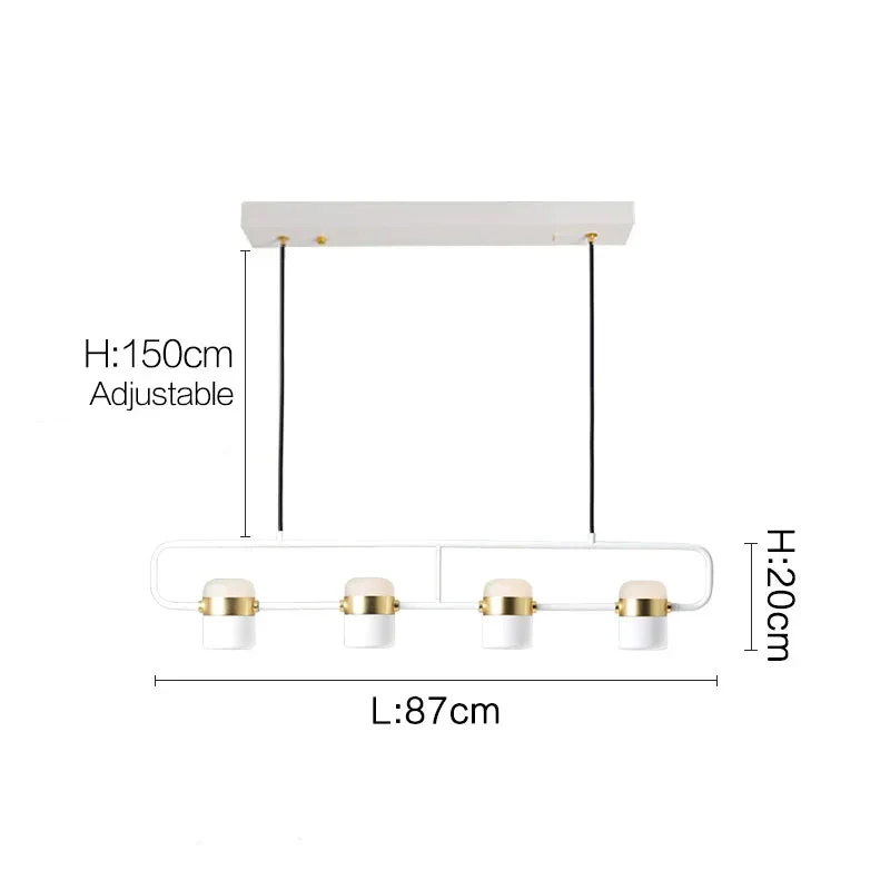 Lineare Multispot-Pendelleuchte – Juriane