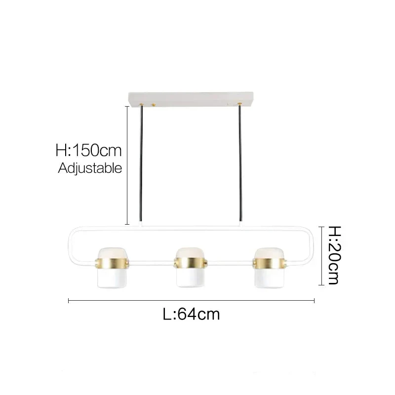 Lineare Multispot-Pendelleuchte – Juriane