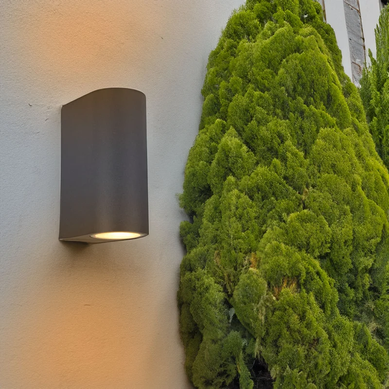 LED-Außenstrahler | Santa Barbara | IP44 | 2x GU10 | Anthrazit
