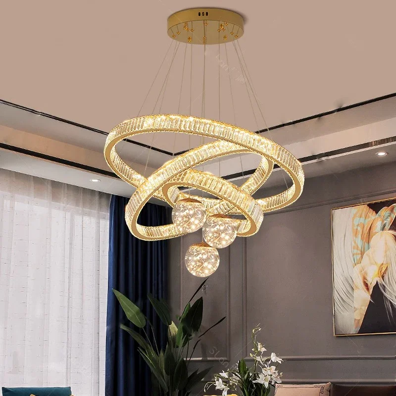 Moderner Kristallleuchter für Wohnzimmer und Esszimmer – Cristarion