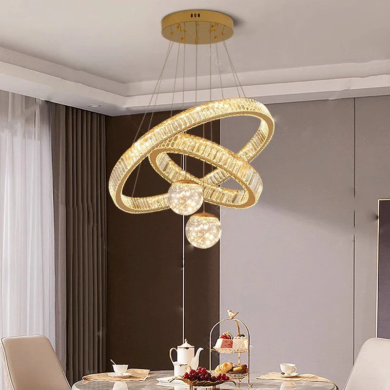 Moderner Kristallleuchter für Wohnzimmer und Esszimmer – Cristarion