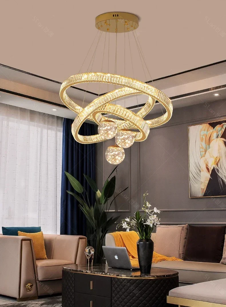 Moderner Kristallleuchter für Wohnzimmer und Esszimmer – Cristarion