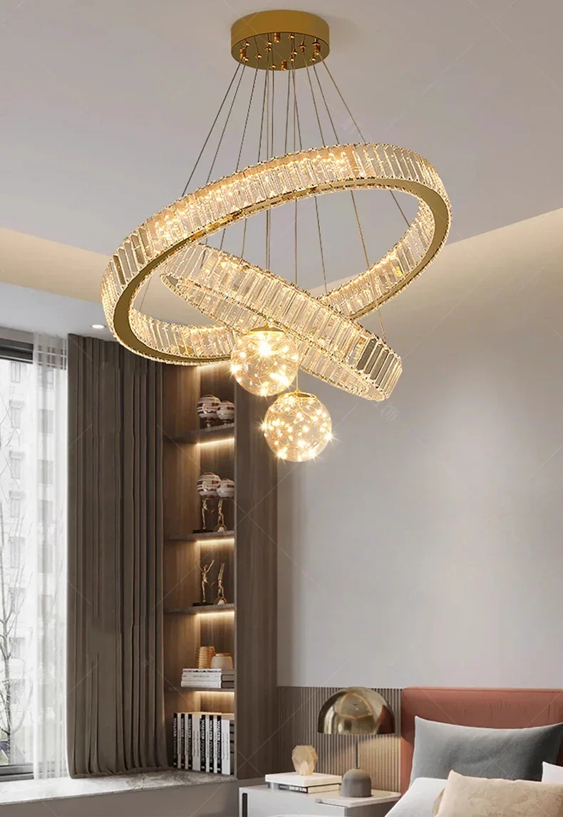 Moderner Kristallleuchter für Wohnzimmer und Esszimmer – Cristarion