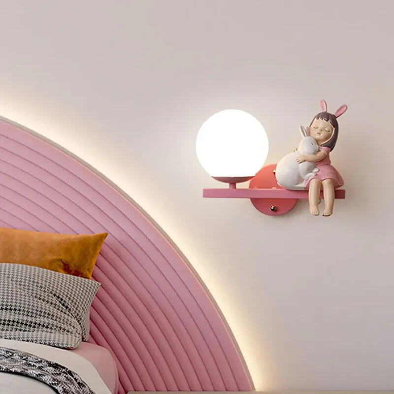 Niedliche LED Wandleuchte fürs Kinderzimmer