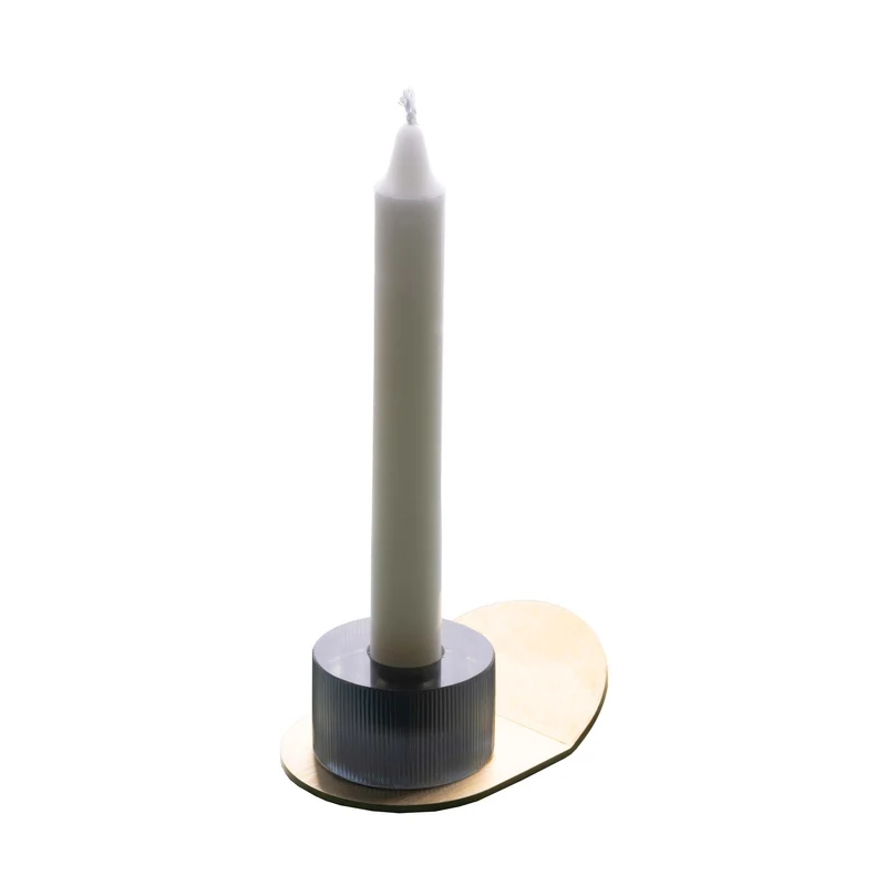 Murano Glass Candle Holder LUMINO by Federico Peri for Purho