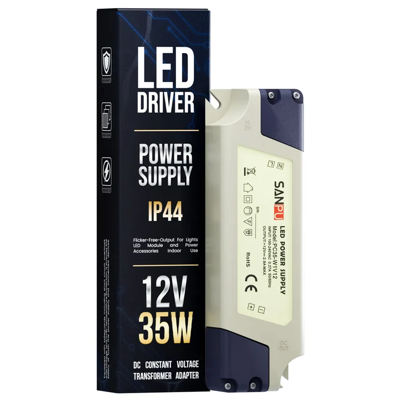 LED Treiber DC 12V Konstantspannung IP44 Netzteil Adapter 7W-60W ~ 3354