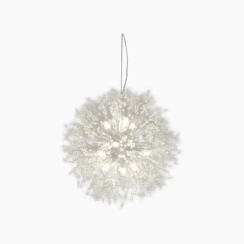 Chandelier Glamorous Dandelion Crystal, Gold/Silver