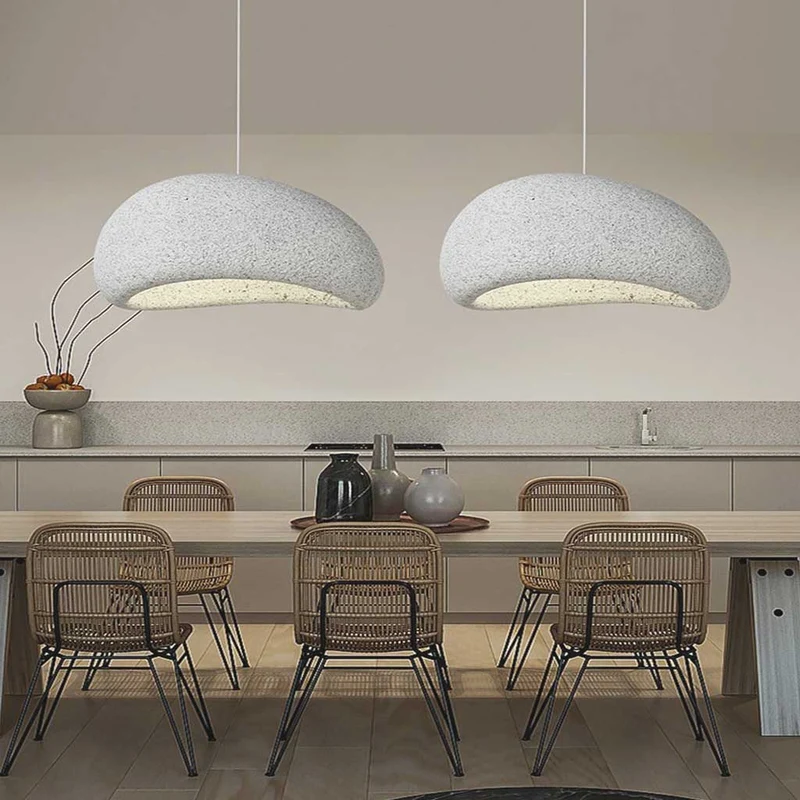 Pendant Light Japandi Wabi-Sabi Cloud / Cone, 2 Colors