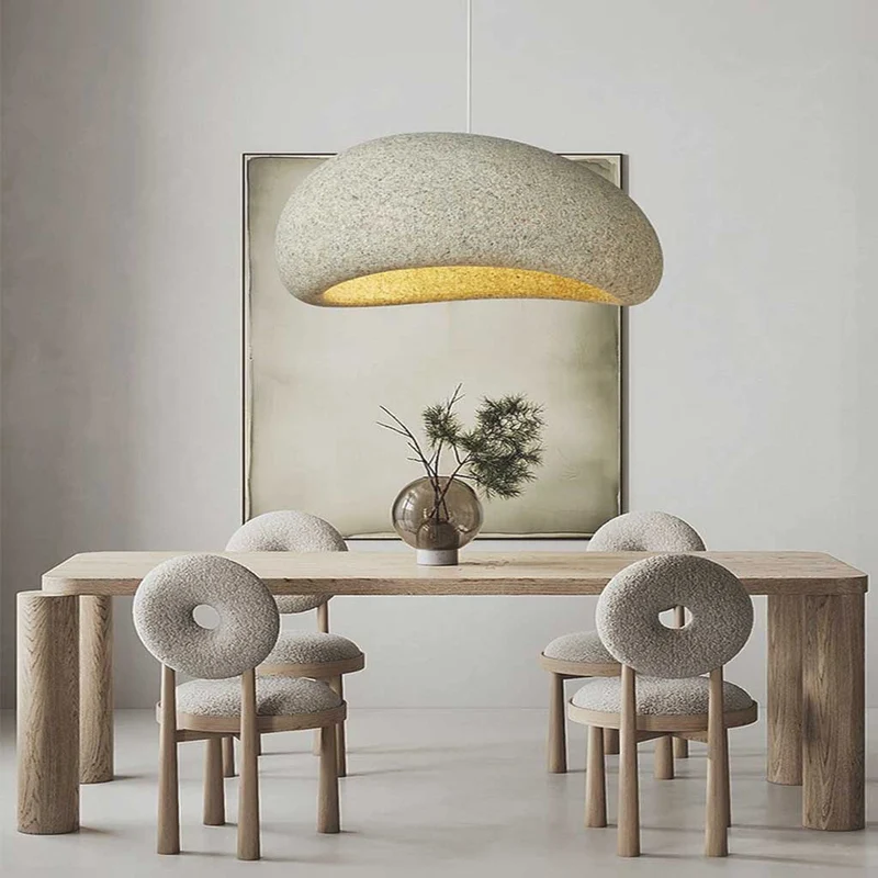 Pendant Light Japandi Wabi-Sabi Cloud / Cone, 2 Colors