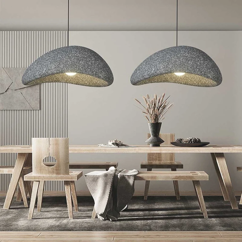 Pendant Light Japandi Wabi-Sabi Cloud / Cone, 2 Colors