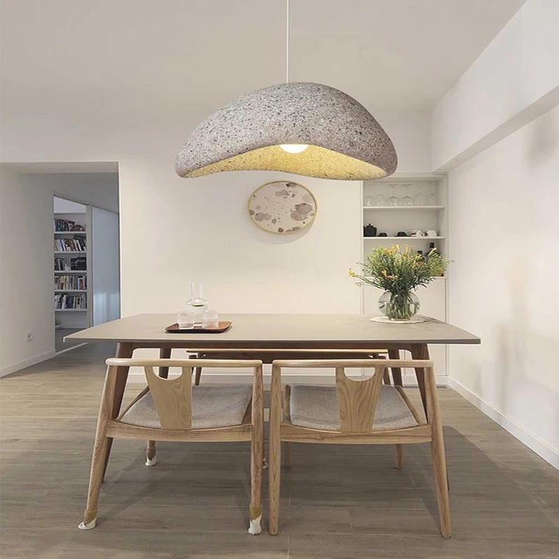 Pendant Light Japandi Wabi-Sabi Cloud / Cone, 2 Colors