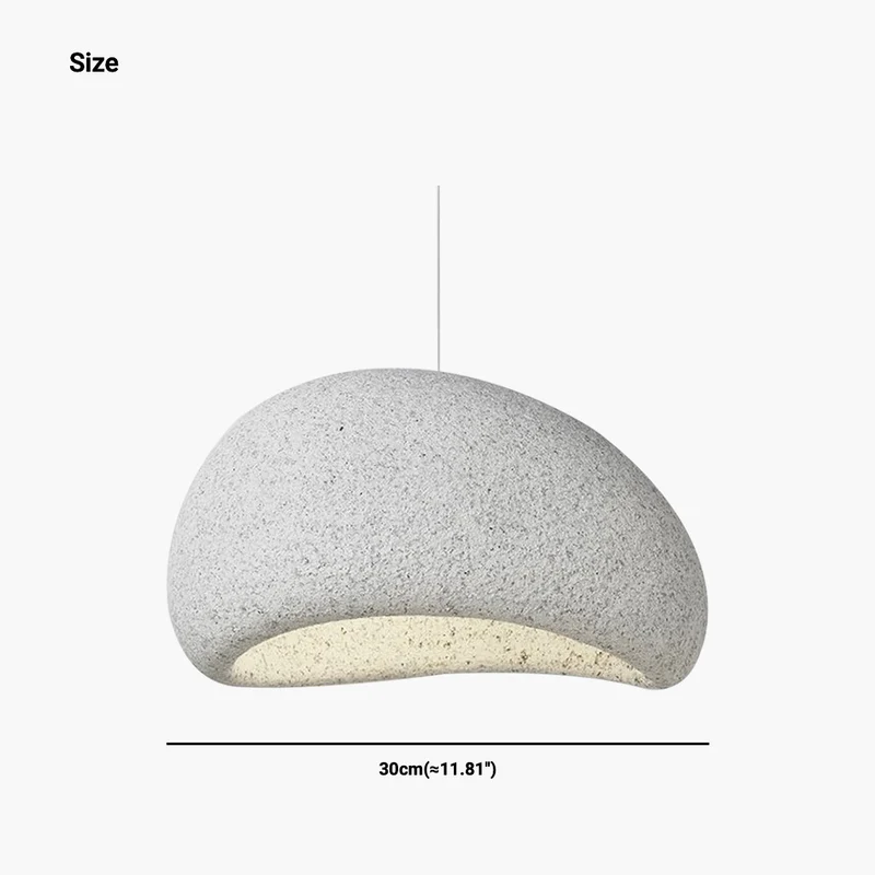 Pendant Light Japandi Wabi-Sabi Cloud / Cone, 2 Colors