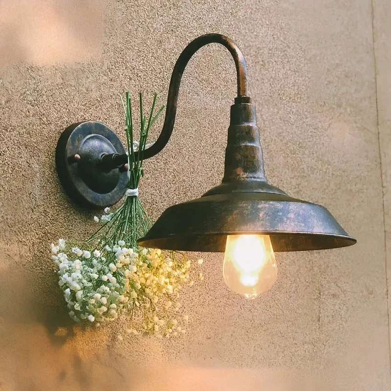 Retro LED Außenwandleuchte IP65 für Garten und Terrasse