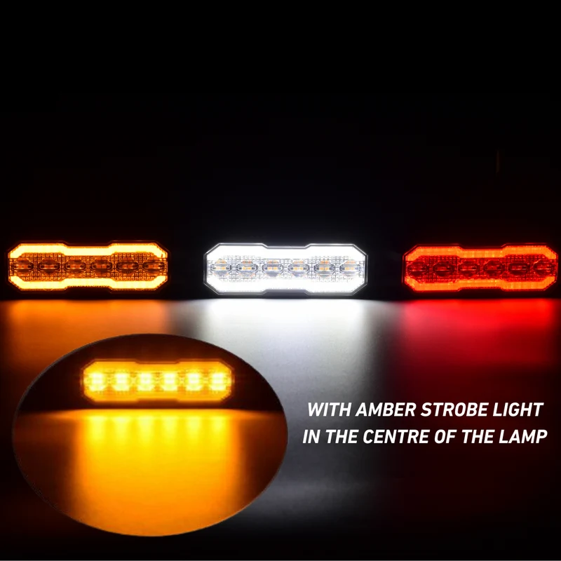 Torlok Black Hawk getöntes LED-Begrenzungslicht mit Stroboskopfunktion